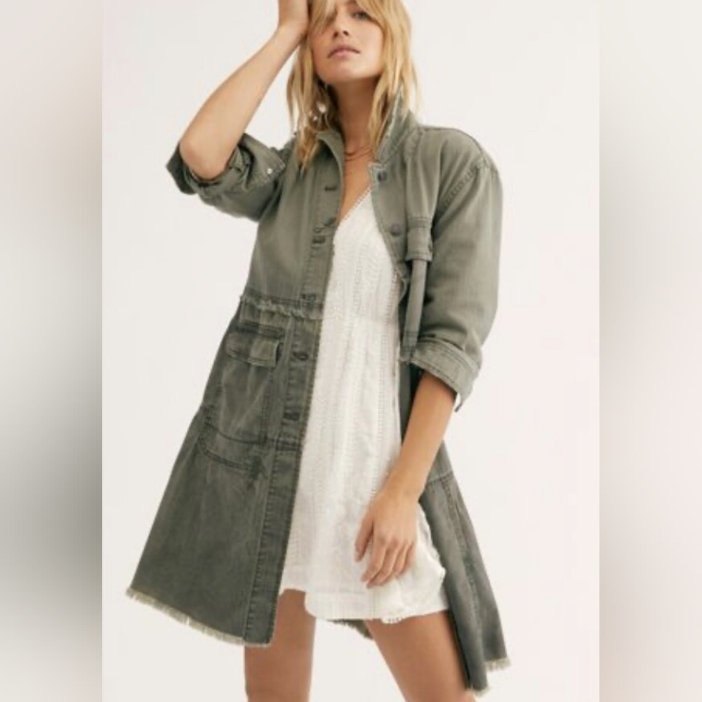 Free People Forever Free Tiered Jacket